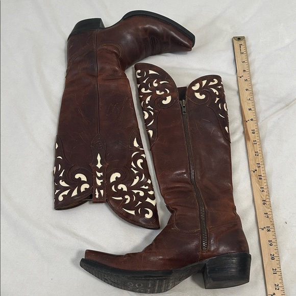 🐎 Ariat Hacienda Leather Boots - Picture 2 of 8